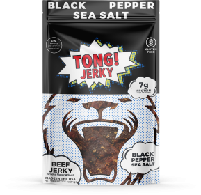 Black Pepper and Sea Salt Beef Jerky