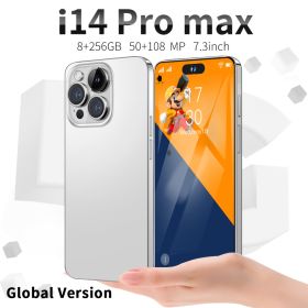 Hot Sale Brand New Smart Mobile Phone i14Pro Max Dual Nano SIM Android Version Ready In Stock (Color: White)