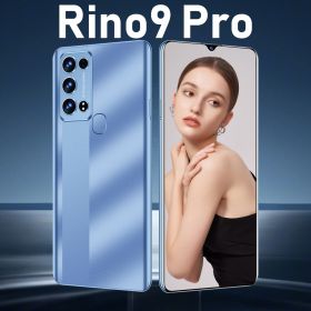 Wholesale Brand New Mobile Phone Rino9 Pro 256GB Dual Nano SIM Android Smart Phone Ready In Stock (Color: Blue)