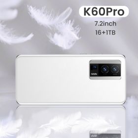 Wholesale Brand New Smart Mobile Phone K60PRO Dual Nano SIM Android Version Ready In Stock (Color: White)