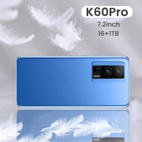 Wholesale Brand New Smart Mobile Phone K60PRO Dual Nano SIM Android Version Ready In Stock (Color: Blue)