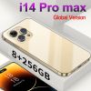 Hot Sale Brand New Smart Mobile Phone i14Pro Max Dual Nano SIM Android Version Ready In Stock