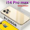 Hot Sale Brand New Smart Mobile Phone i14Pro Max Dual Nano SIM Android Version Ready In Stock